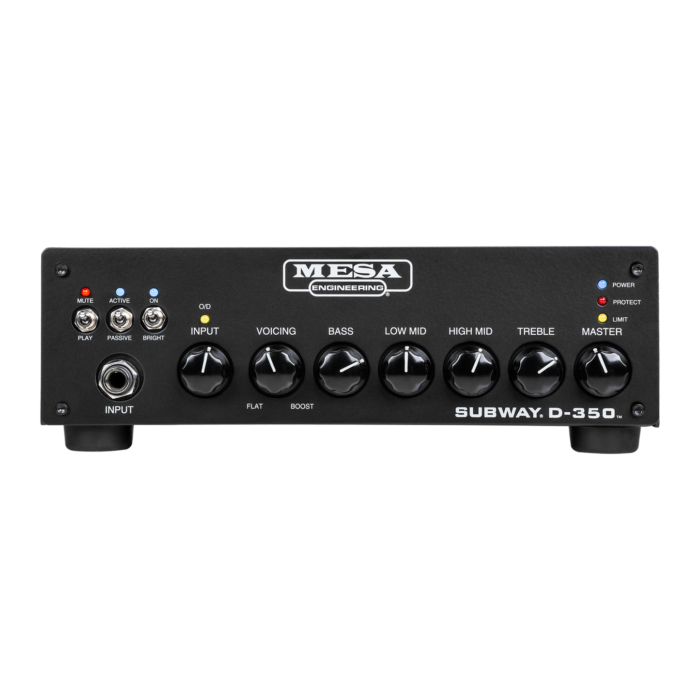 Mesa/Boogie Subway D-350 Compact Bass Amp (Metal Head), Black Head Mesa/Boogie