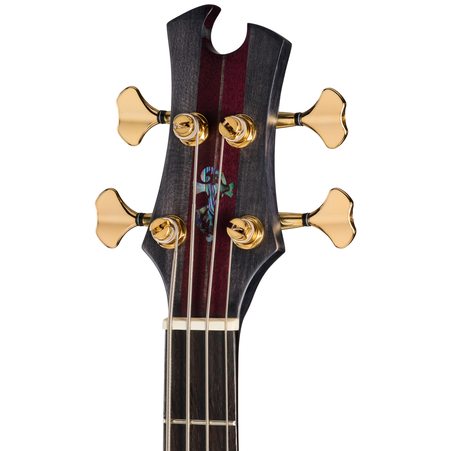 Tobias Classic IV, Transparent Black Satin Electric Bass Tobias