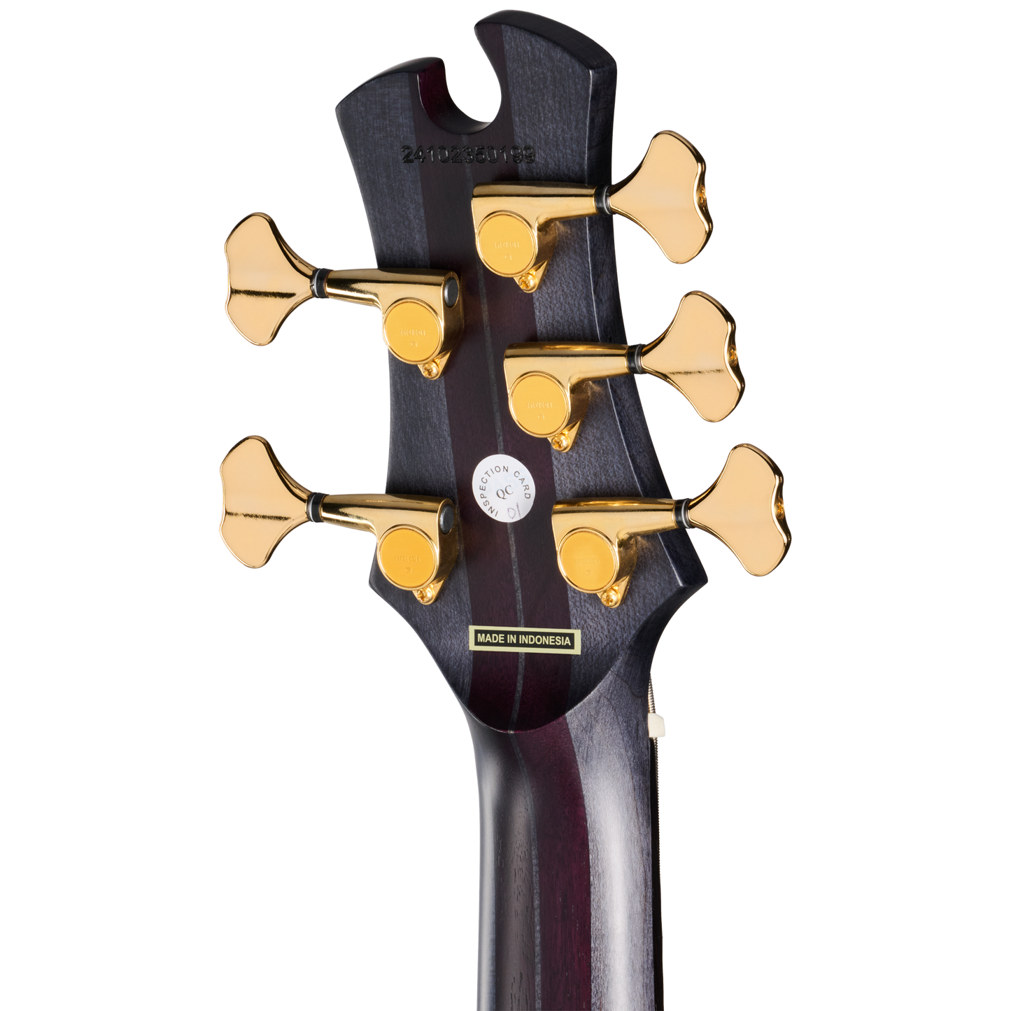 Tobias Classic V, Transparent Black Satin Electric Bass Tobias