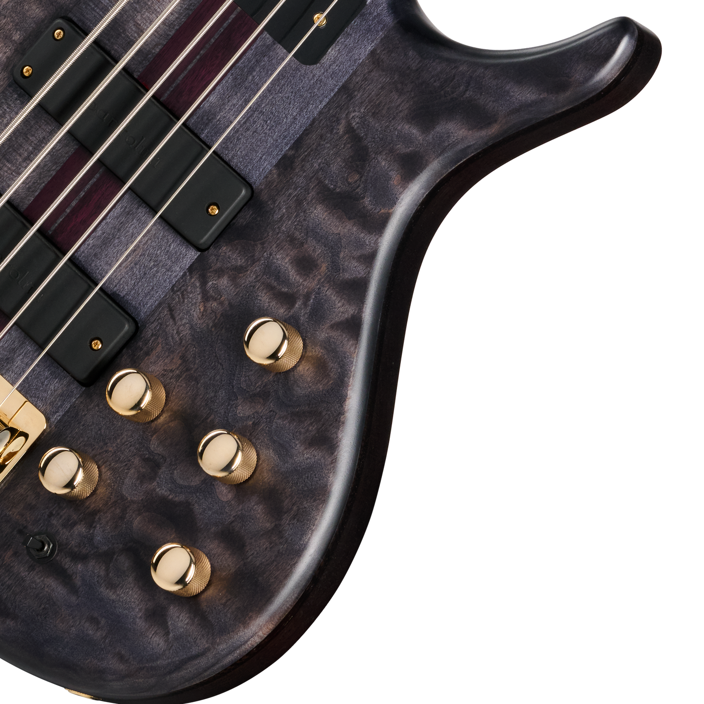 Tobias Classic V, Transparent Black Satin Electric Bass Tobias