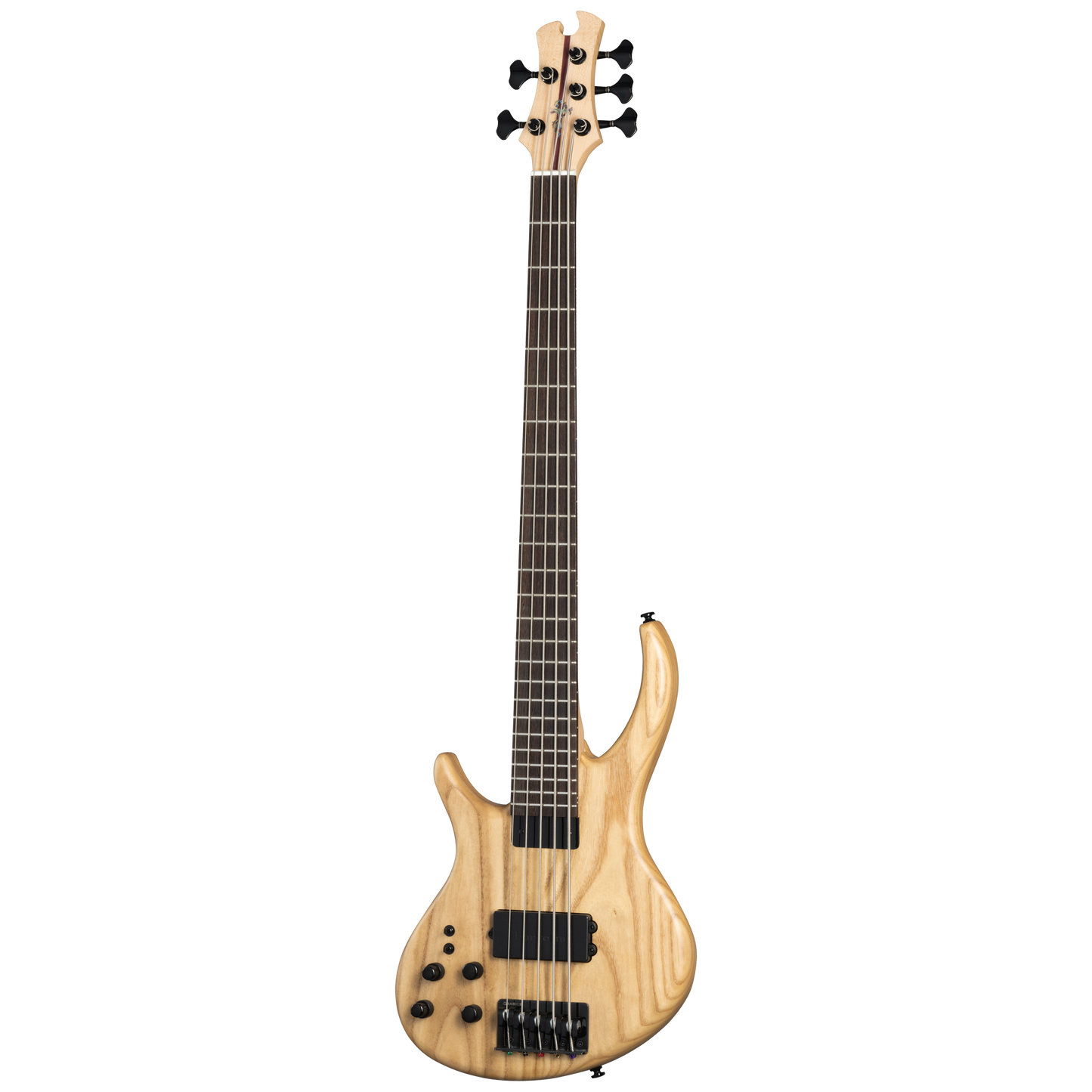 Tobias Growler V, Left-Handed, Satin Natural Electric Bass Tobias