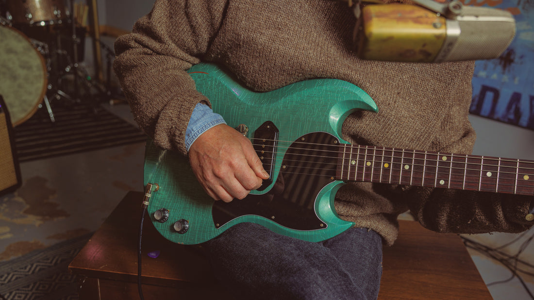1963 SG Junior Reissue, Light Aged, TV Inverness Green
