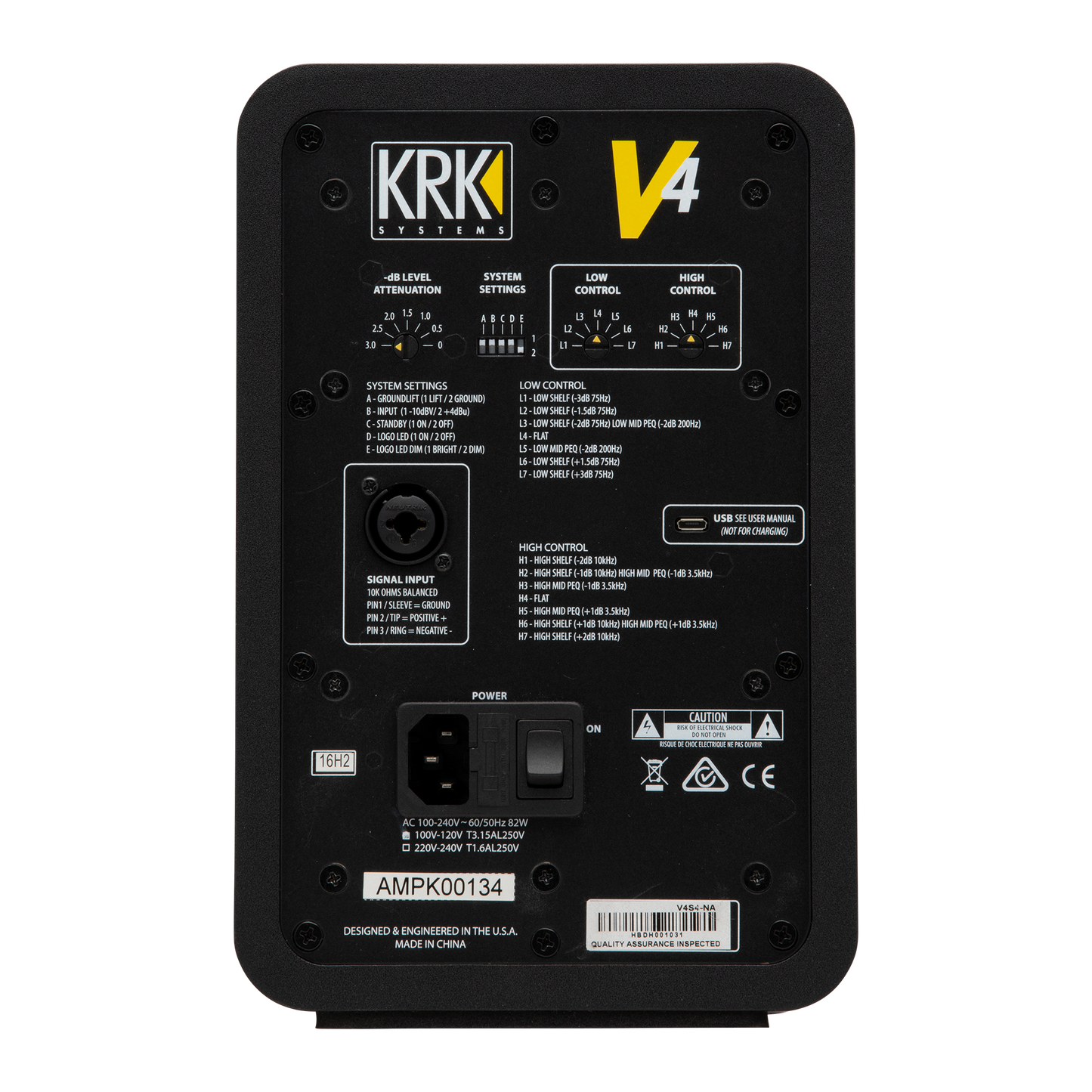 KRK V4 Series 4, UK Studio Monitors KRK