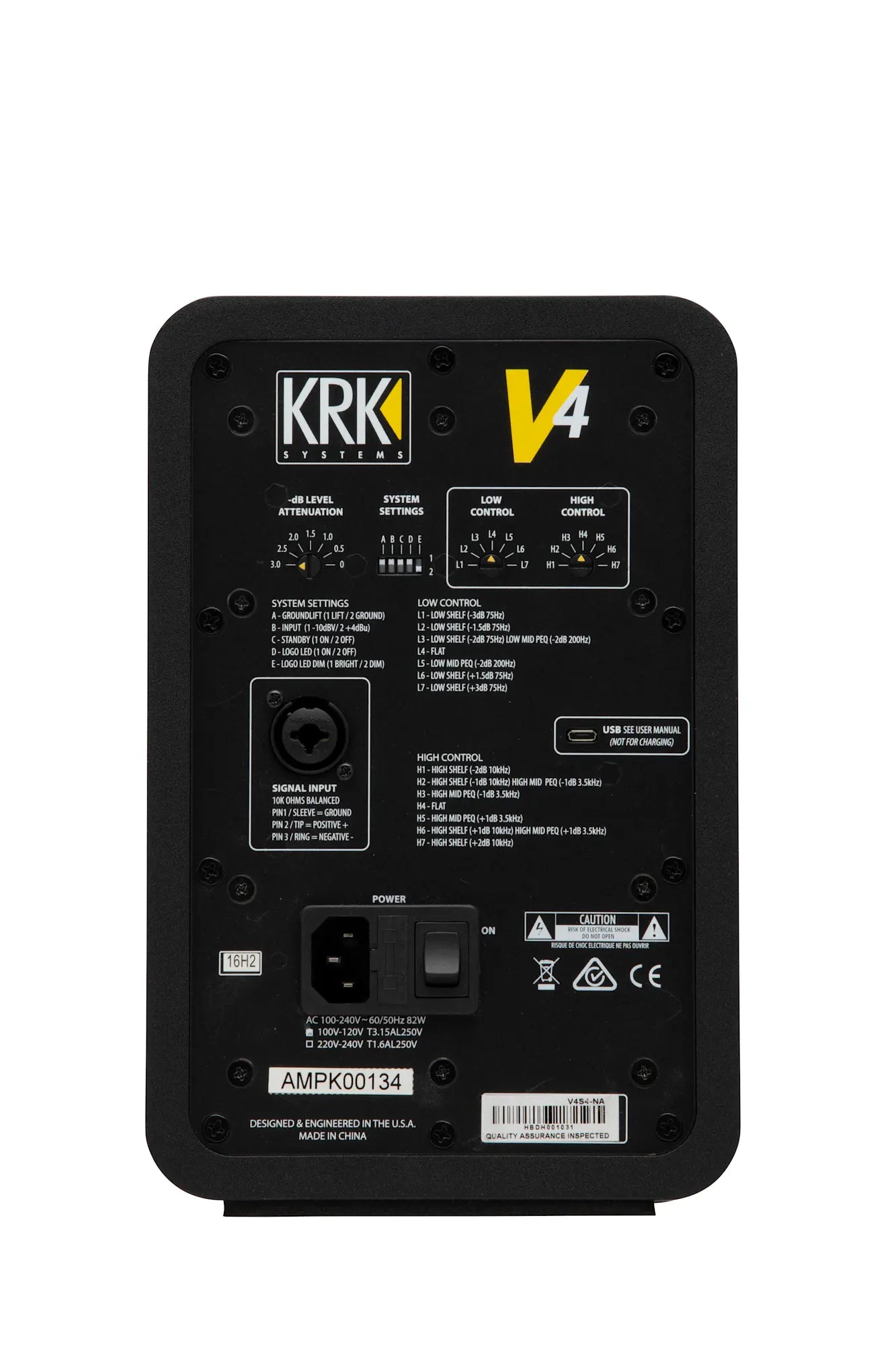 KRK V4 Series 4, UK Studio Monitors KRK