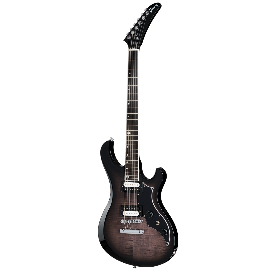 Gibson Victory Figured Top, Translucent Ebony Burst, Exclusive Electric Guitar Gibson