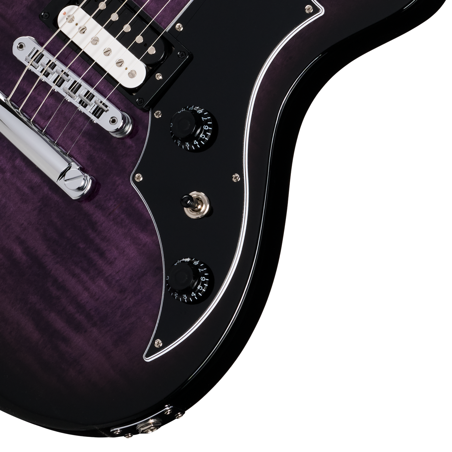 Gibson Victory Figured Top, Dark Purple Burst Electric Guitar Gibson