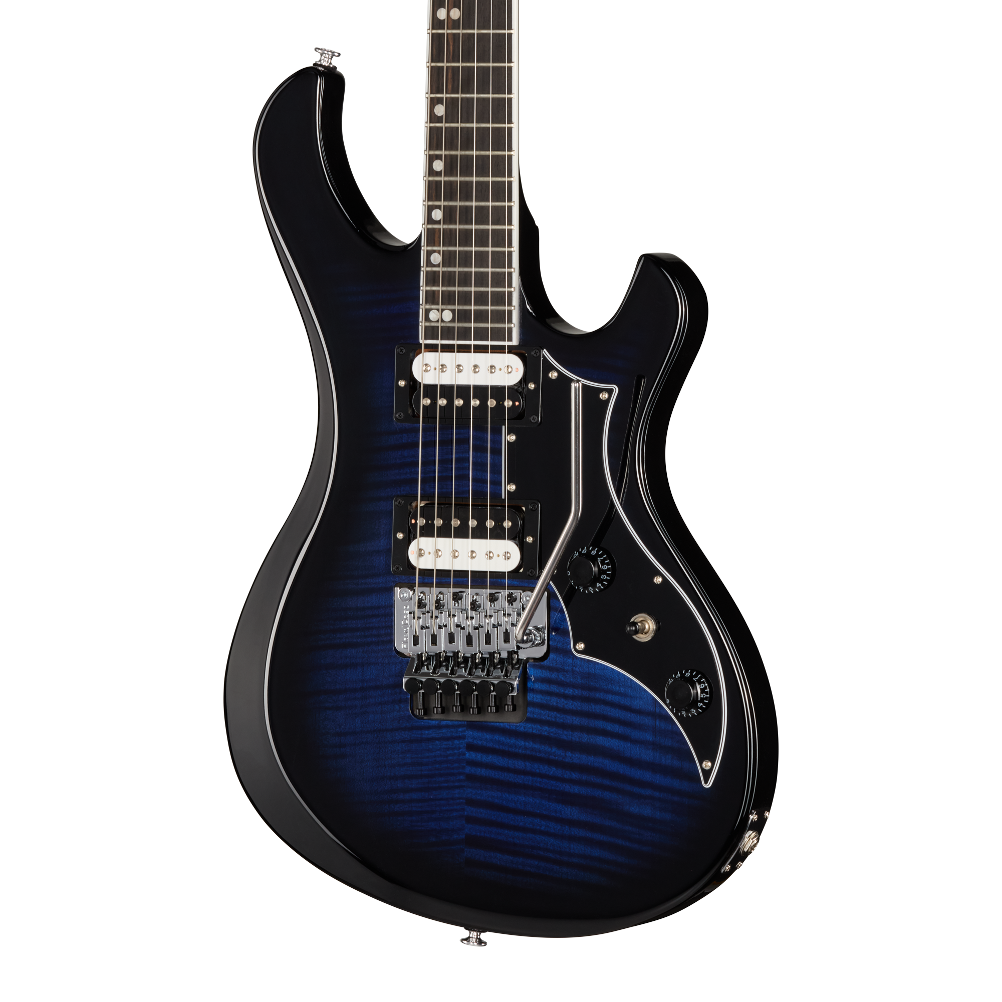 ギター Jonson Guitar JM-996(GR)w/Pick Up Gibson Victory Floyd Rose, Deep Ocean Burst