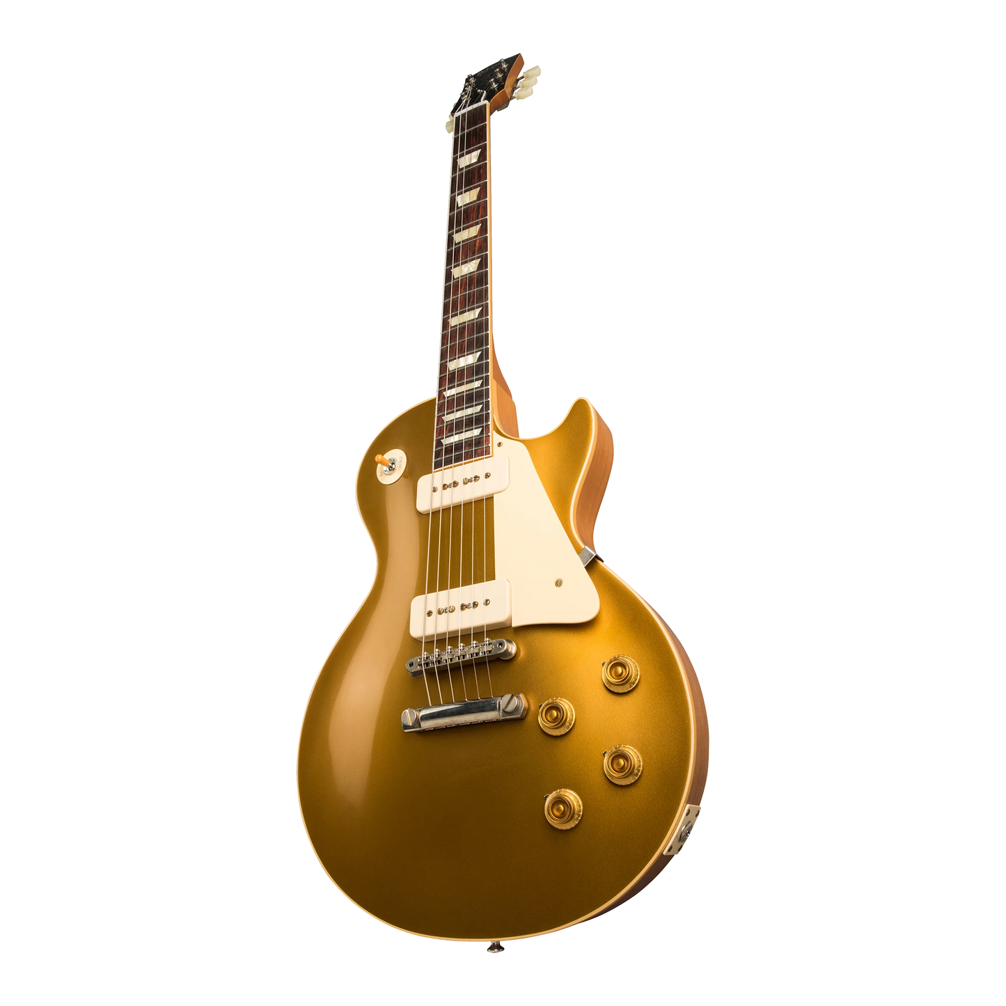 Gibson Custom 1956 Les Paul Goldtop Reissue VOS, Double Gold Electric Guitar Gibson Custom