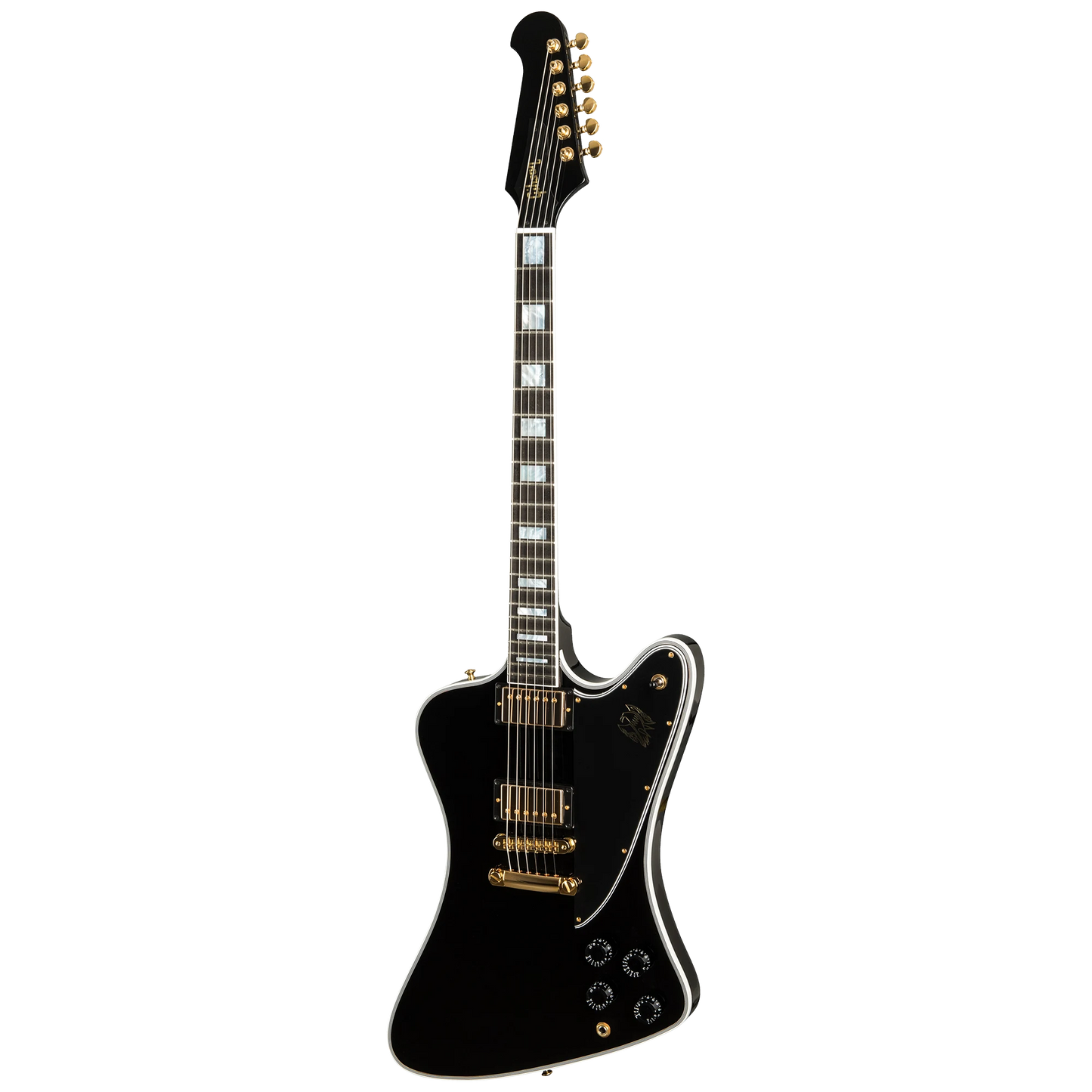 Gibson Custom Firebird Custom, Ebony, Gloss Electric Guitar Gibson Custom