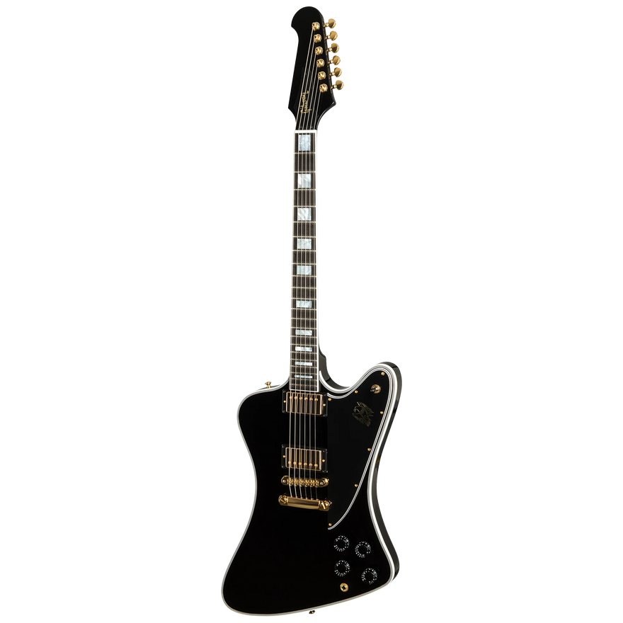 Gibson Custom Firebird Custom, Ebony, Gloss Electric Guitar Gibson Custom