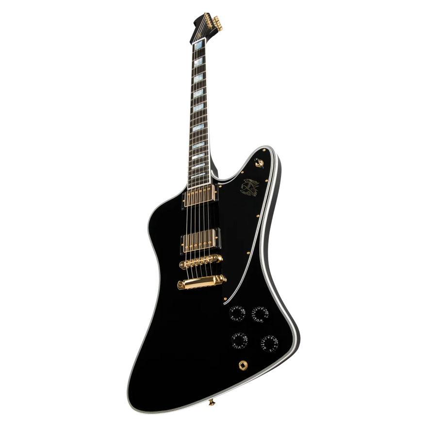 Gibson Custom Firebird Custom, Ebony, Gloss Electric Guitar Gibson Custom