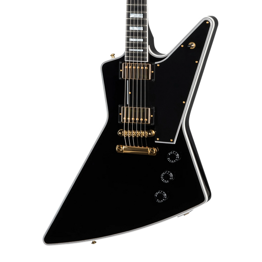 Gibson Custom Explorer Custom, Ebony, Gloss Electric Guitar Gibson Custom