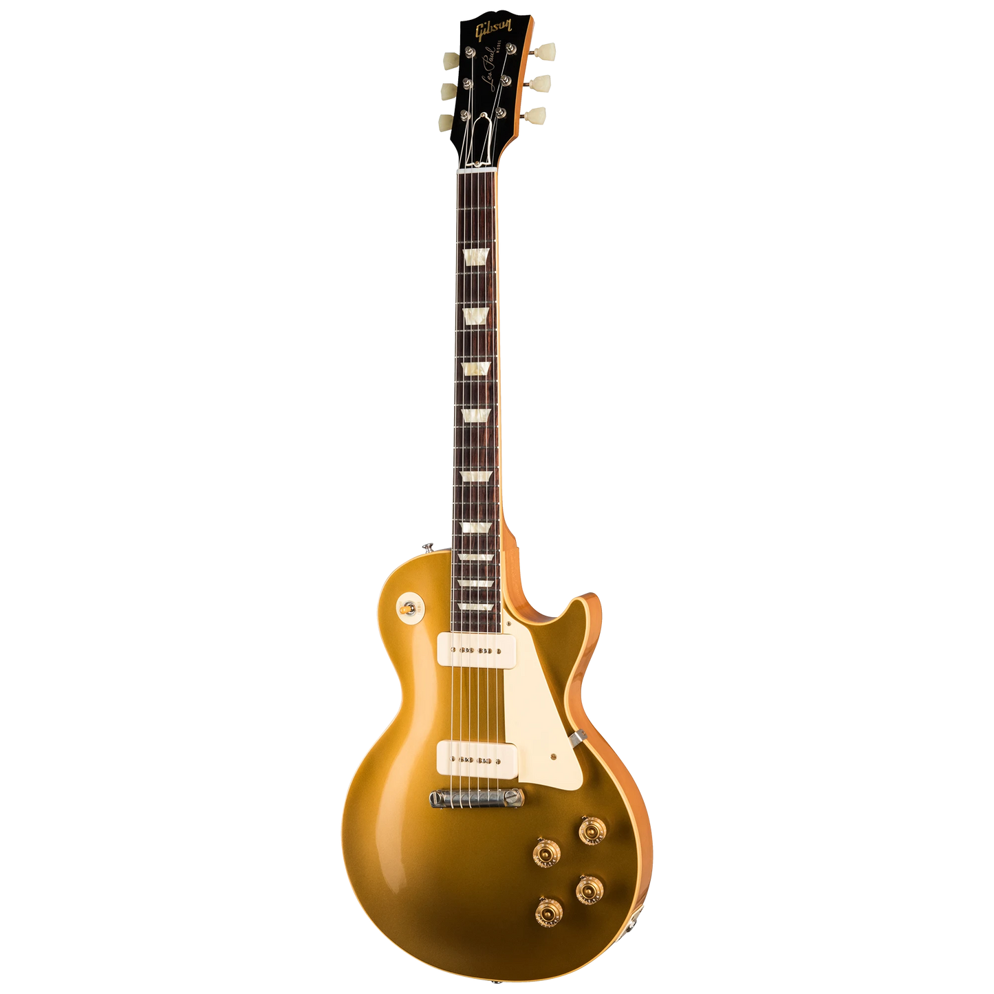 Gibson Custom 1954 Les Paul Goldtop Reissue VOS, Double Gold Electric Guitar Gibson Custom