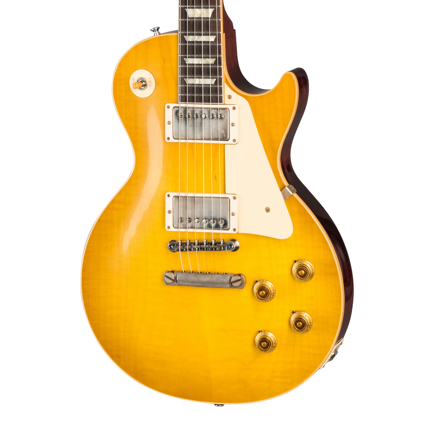 Gibson Custom 1958 Les Paul Standard Reissue, VOS, Lemon Burst Electric Guitar Gibson Custom