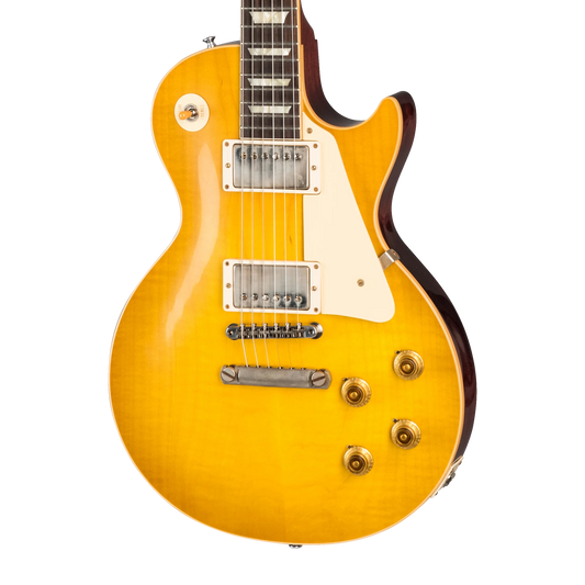 Gibson Custom 1958 Les Paul Standard Reissue, VOS, Lemon Burst Electric Guitar Gibson Custom