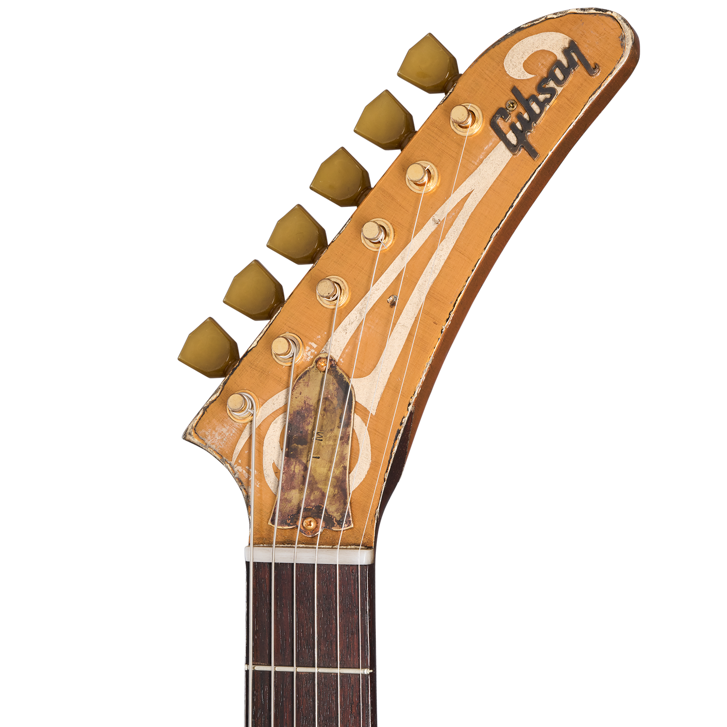 Gibson Custom Leo Scala Theodore Retroliner – Gold Adagio, Gold Adagio Electric Guitar Gibson Custom