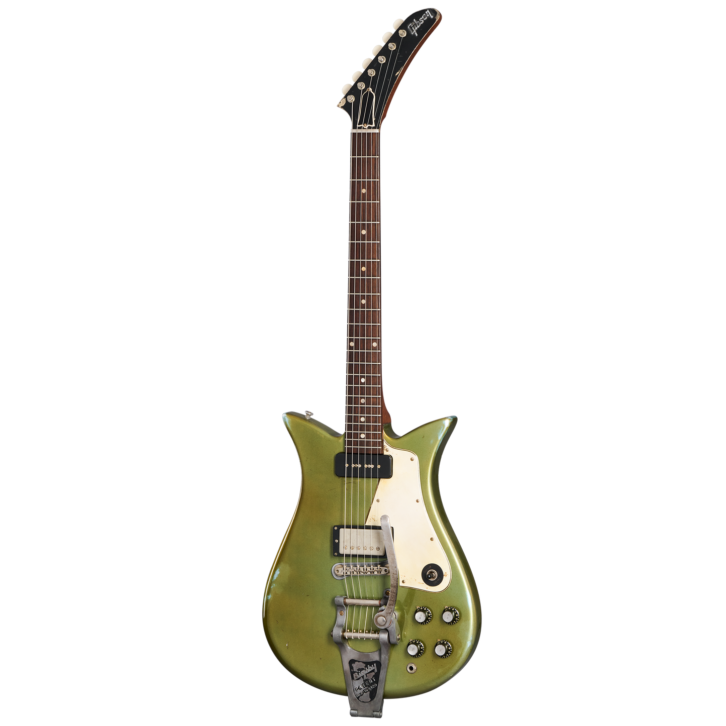 Gibson Custom Leo Scala Theodore Retroliner – Gold Mist Absinthe, Gold-Mist-Absinthe Electric Guitar Gibson Custom