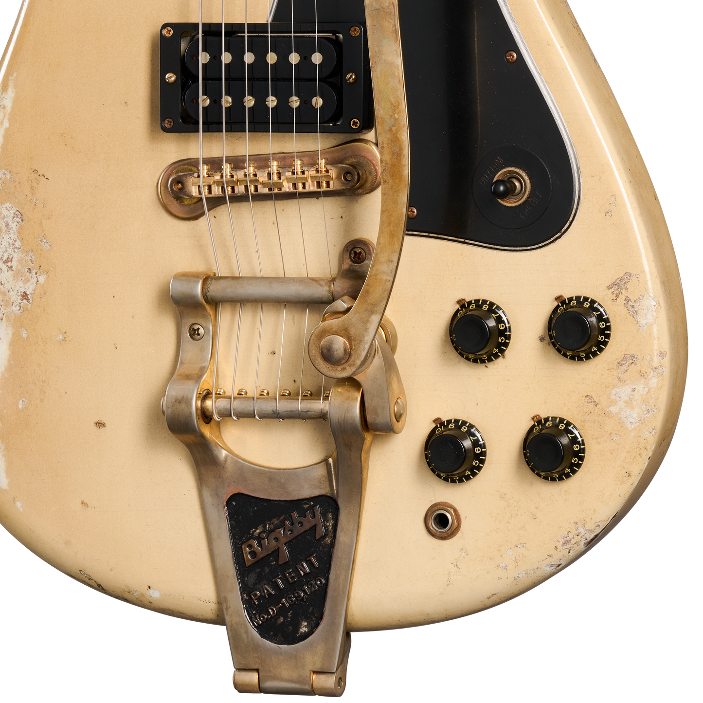 Gibson Custom Leo Scala Theodore Retroliner – Macchiato White, Macchiato White Electric Guitar Gibson Custom