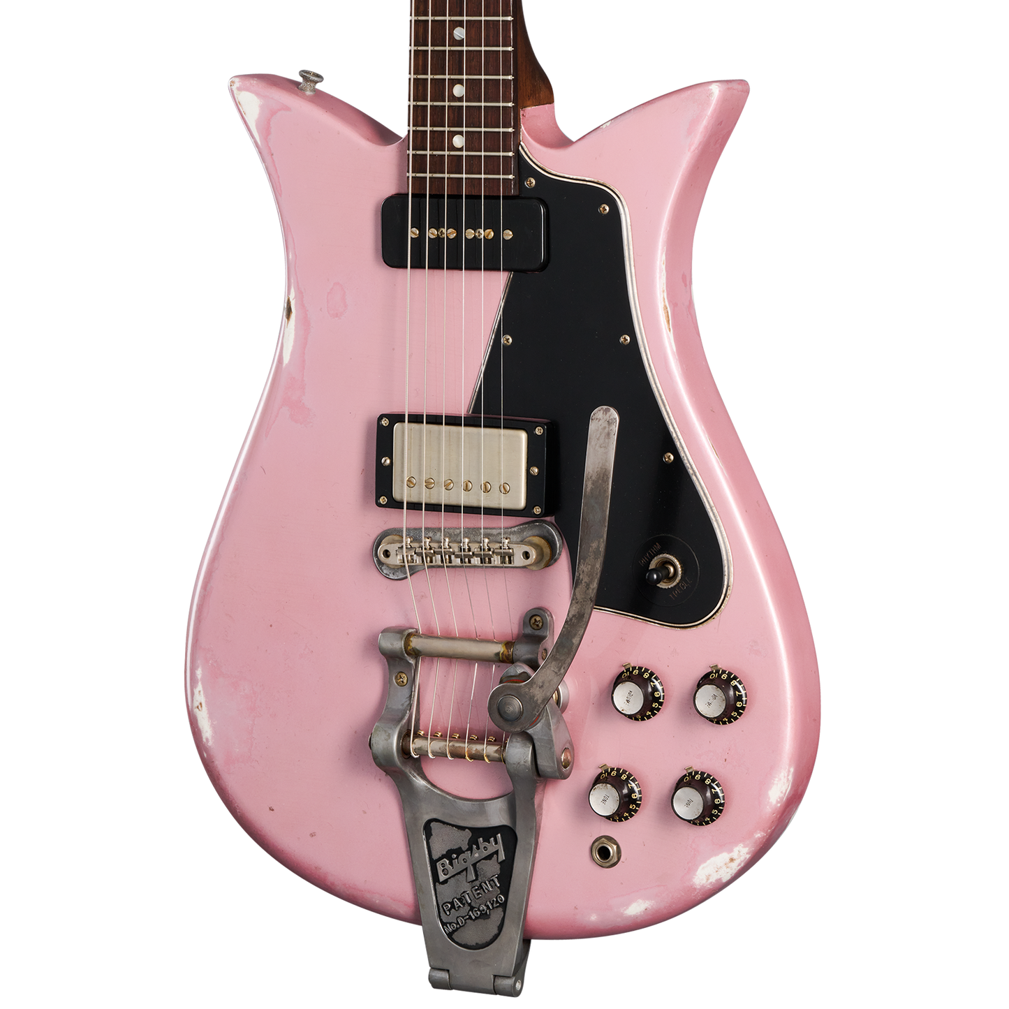 Gibson Custom Leo Scala Theodore Retroliner – Pink Martini, Pink Martini Electric Guitar Gibson Custom
