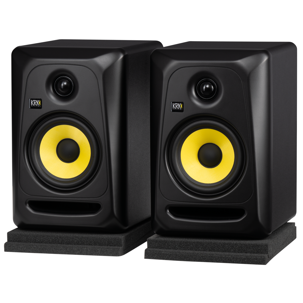 KRK Classic 5 Studio Monitor Pack EU, Black Studio Monitors KRK