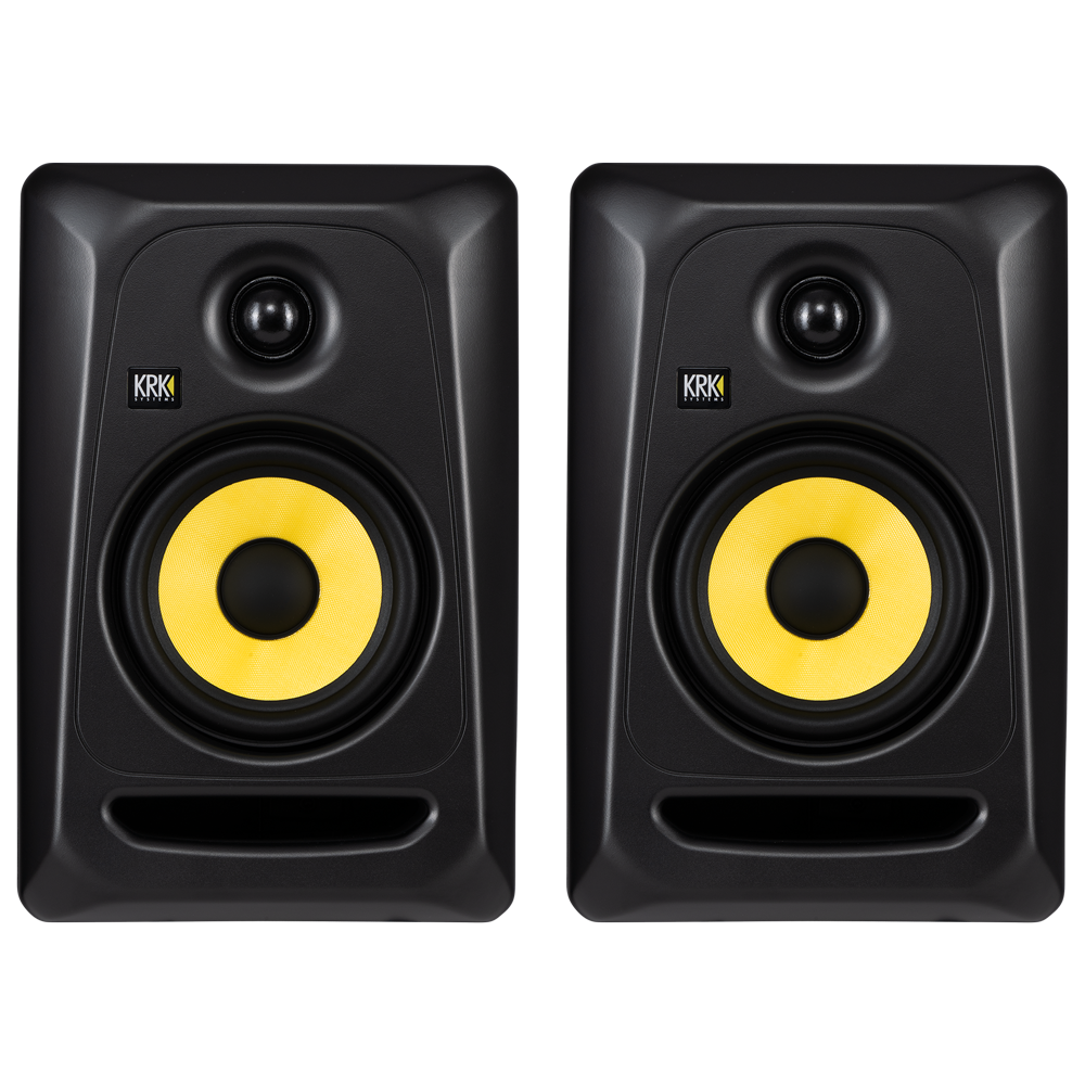 KRK Classic 5 Studio Monitor Pack EU, Black Studio Monitors KRK