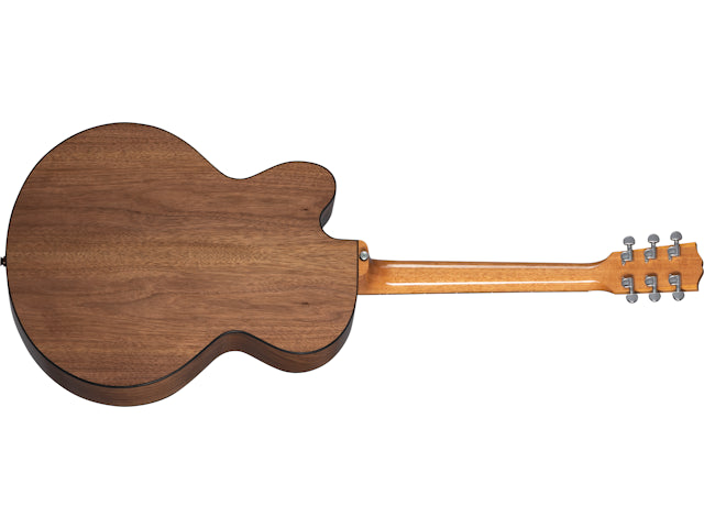 Gibson J-185 EC Modern Walnut, Left-Handed, Walnut Burst Acoustic Guitar Gibson
