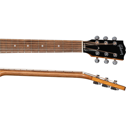 Gibson J-185 EC Modern Walnut, Left-Handed, Walnut Burst Acoustic Guitar Gibson