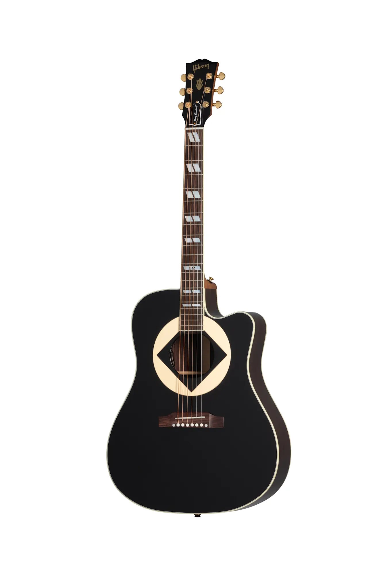 Gibson Jerry Cantrell "Atone" Songwriter, Ebony Acoustic Guitar Gibson