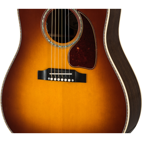 Gibson Custom J-45 Deluxe Rosewood, Left-Handed, Rosewood Burst Acoustic Guitar Gibson Custom