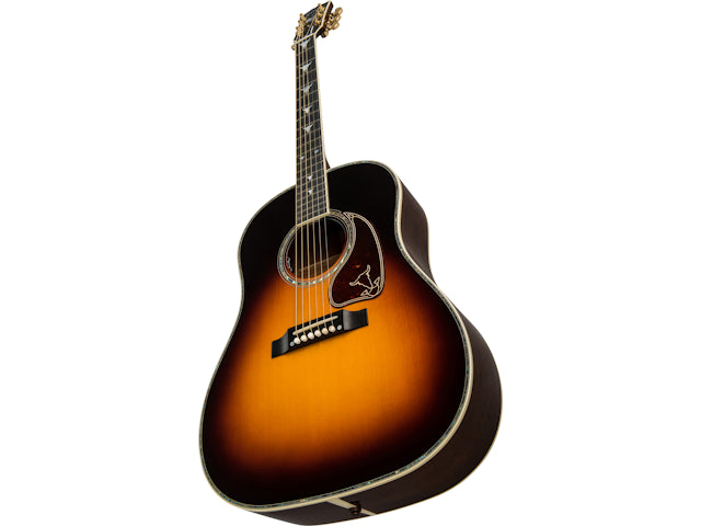 Gibson 30th Anniversary J-45 Montana Custom, Sunset Burst (Gibson Hardshell Case Included), Autumn Burst Acoustic Guitar Gibson