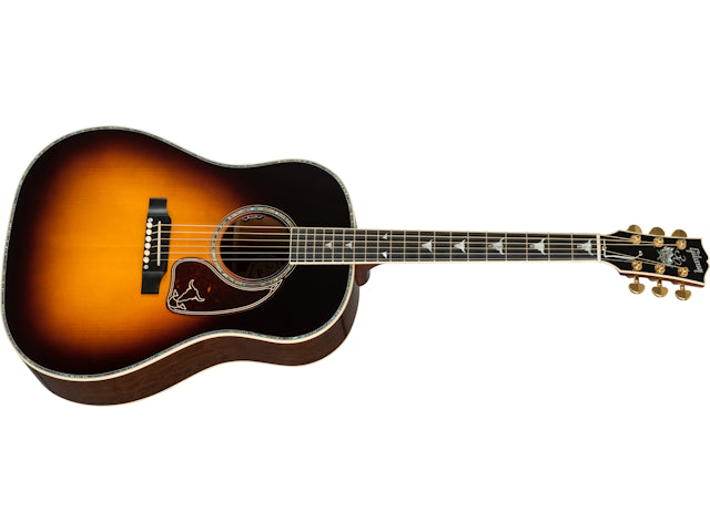 Gibson 30th Anniversary J-45 Montana Custom, Sunset Burst (Gibson Hardshell Case Included), Autumn Burst Acoustic Guitar Gibson