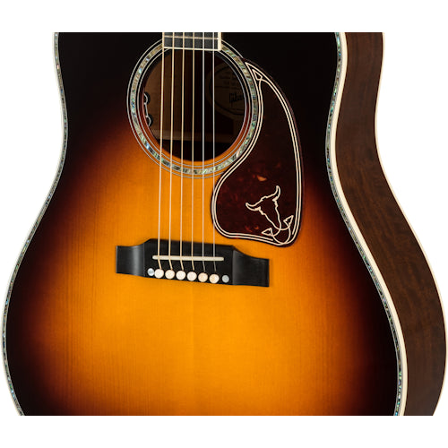 Gibson 30th Anniversary J-45 Montana Custom, Sunset Burst (Gibson Hardshell Case Included), Autumn Burst Acoustic Guitar Gibson