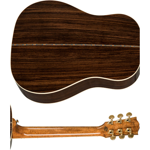 Gibson J-45 Deluxe Rosewood, Rosewood Burst Acoustic Guitar Gibson