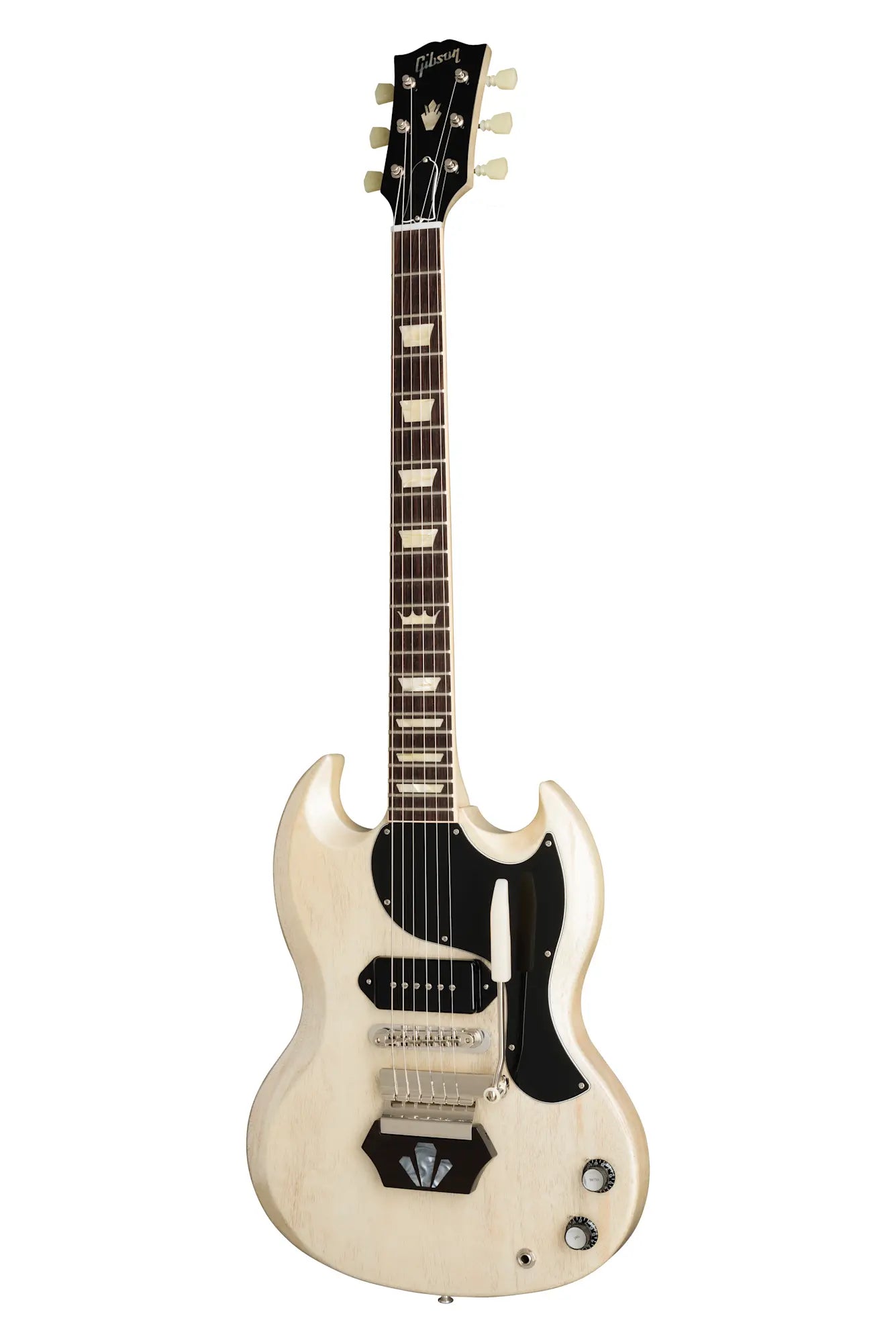 Gibson Custom Brian Ray '62 SG Junior, White Fox Electric Guitar Gibson Custom