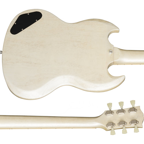 Gibson Custom Brian Ray '62 SG Junior, White Fox Electric Guitar Gibson Custom