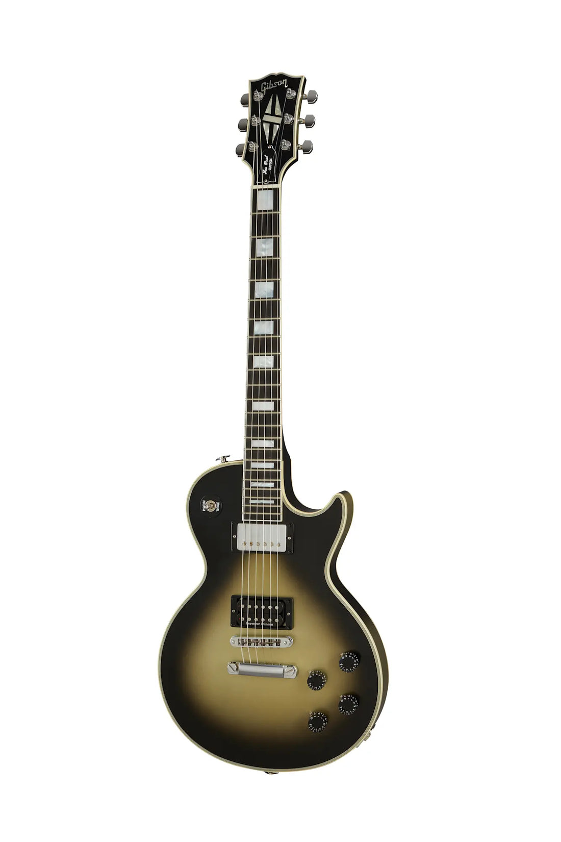 Gibson Custom Adam Jones 1979 Les Paul Custom VOS, Antique Silverburst Electric Guitar Gibson Custom