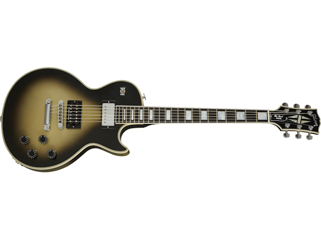 Gibson Custom Adam Jones 1979 Les Paul Custom VOS, Antique Silverburst Electric Guitar Gibson Custom
