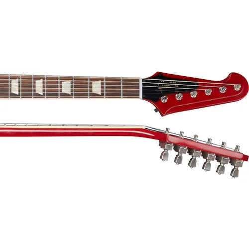 Gibson Custom 1963 Firebird V with Maestro Vibrola, Light Aged, Cardinal Red Electric Guitar Gibson Custom