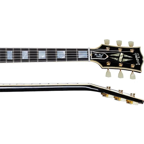 Gibson Custom 1957 Les Paul Custom Reissue 3-Pickup Bigsby, Light Aged, Ebony Electric Guitar Gibson Custom