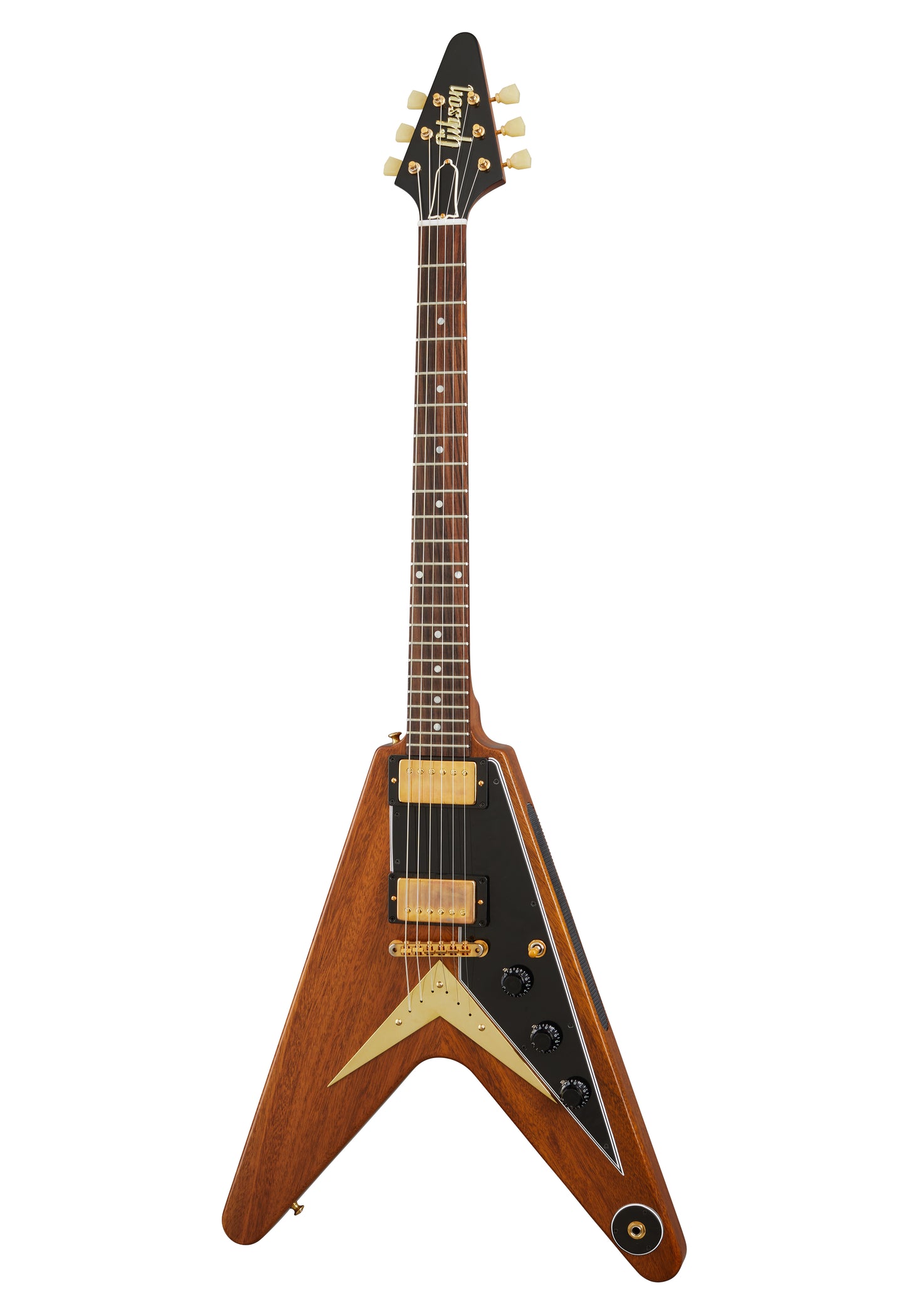 Gibson Custom 1958 Mahogany Flying V Reissue VOS, Walnut Electric Guitar Gibson Custom