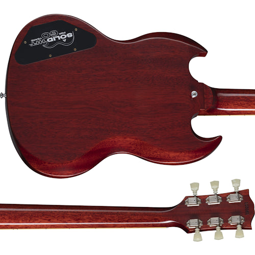 Gibson Custom 60th Anniversary 1961 SG Les Paul Standard VOS, Cherry Red Electric Guitar Gibson Custom