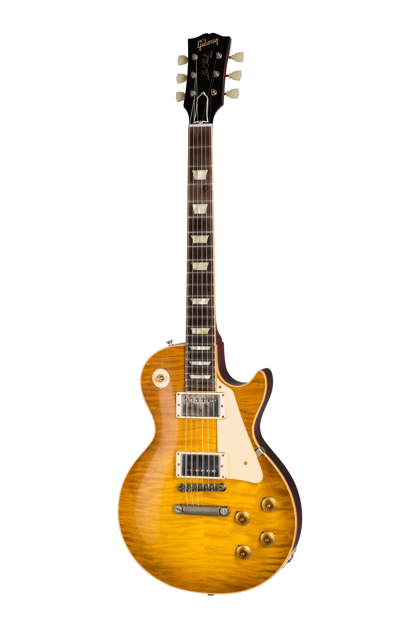 Gibson Custom 60th Anniversary 1959 Les Paul Standard, Golden Poppy Burst (Gibson Custom Case Included) Electric Guitar Gibson Custom