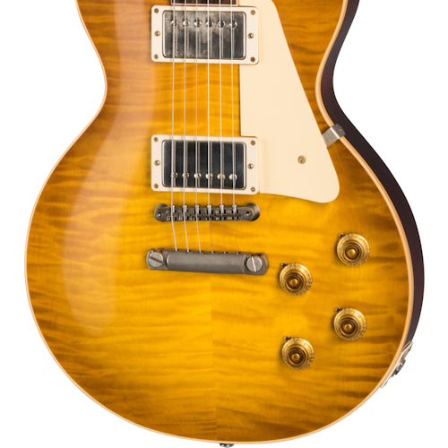 Gibson Custom 60th Anniversary 1959 Les Paul Standard, Golden Poppy Burst (Gibson Custom Case Included) Electric Guitar Gibson Custom