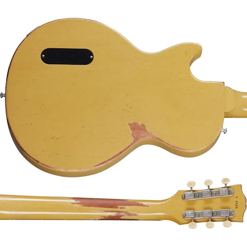 Gibson Custom 1957 Les Paul Junior Single Cut Reissue, Heavy Aged, TV Yellow Electric Guitar Gibson Custom