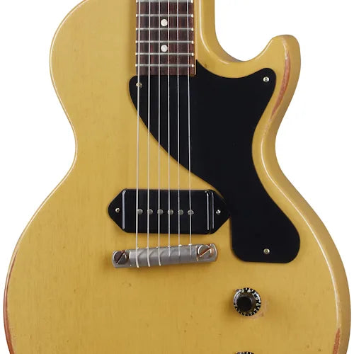 Gibson Custom 1957 Les Paul Junior Single Cut Reissue, Heavy Aged, TV Yellow Electric Guitar Gibson Custom