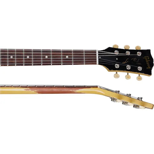 Gibson Custom 1957 Les Paul Junior Single Cut Reissue, Heavy Aged, TV Yellow Electric Guitar Gibson Custom