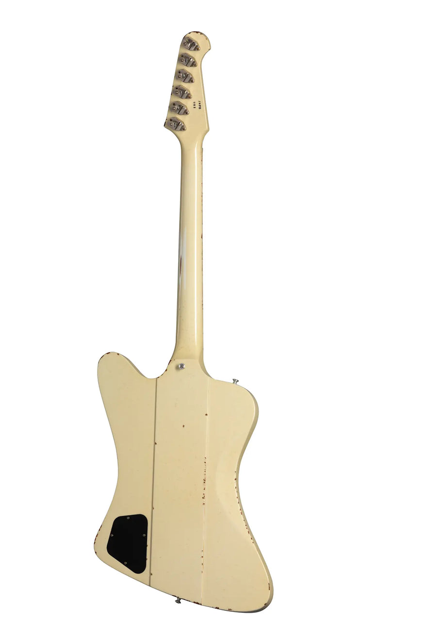 Gibson Custom Johnny Winter 1964 Firebird V, Polaris White Electric Guitar Gibson Custom