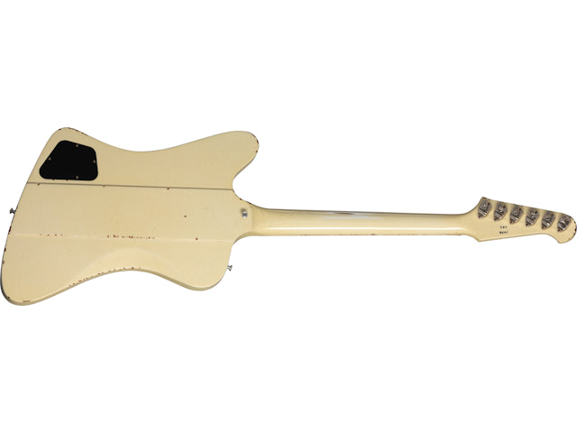 Gibson Custom Johnny Winter 1964 Firebird V, Polaris White Electric Guitar Gibson Custom