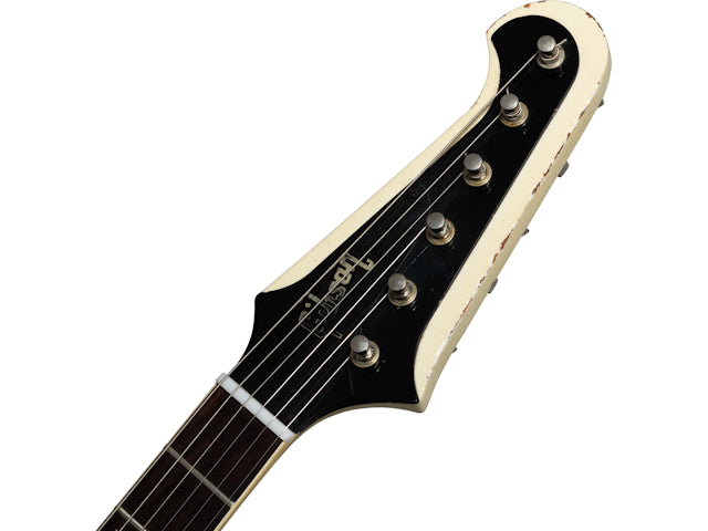 Gibson Custom Johnny Winter 1964 Firebird V, Polaris White Electric Guitar Gibson Custom