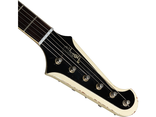 Gibson Custom Johnny Winter 1964 Firebird V, Polaris White Electric Guitar Gibson Custom
